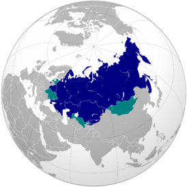      Страны, в которых русский язык — один из официальных      Страны, где русский язык не является официальным, но распространён